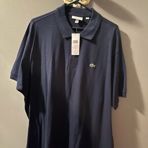 Lacoste Men's Dark Blue Polo Shirt